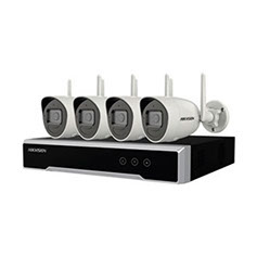 Cámara Hikvision híbrida WiFi con visión nocturna para exterior